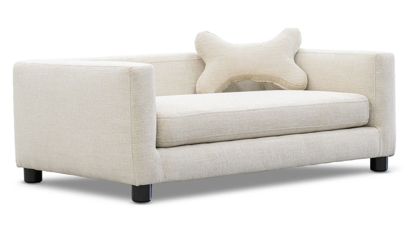 Aloro Ecru Dog Sofa - Image 3