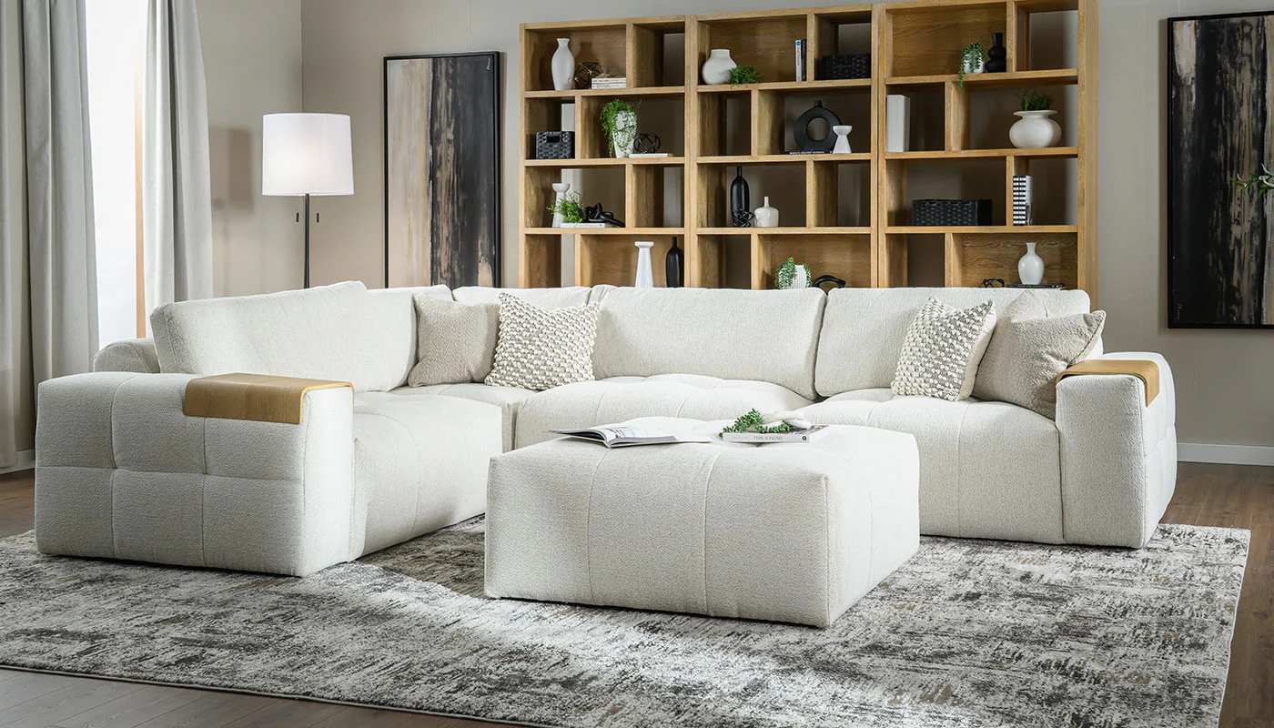 Amallo Fabric Sectional - Image 4