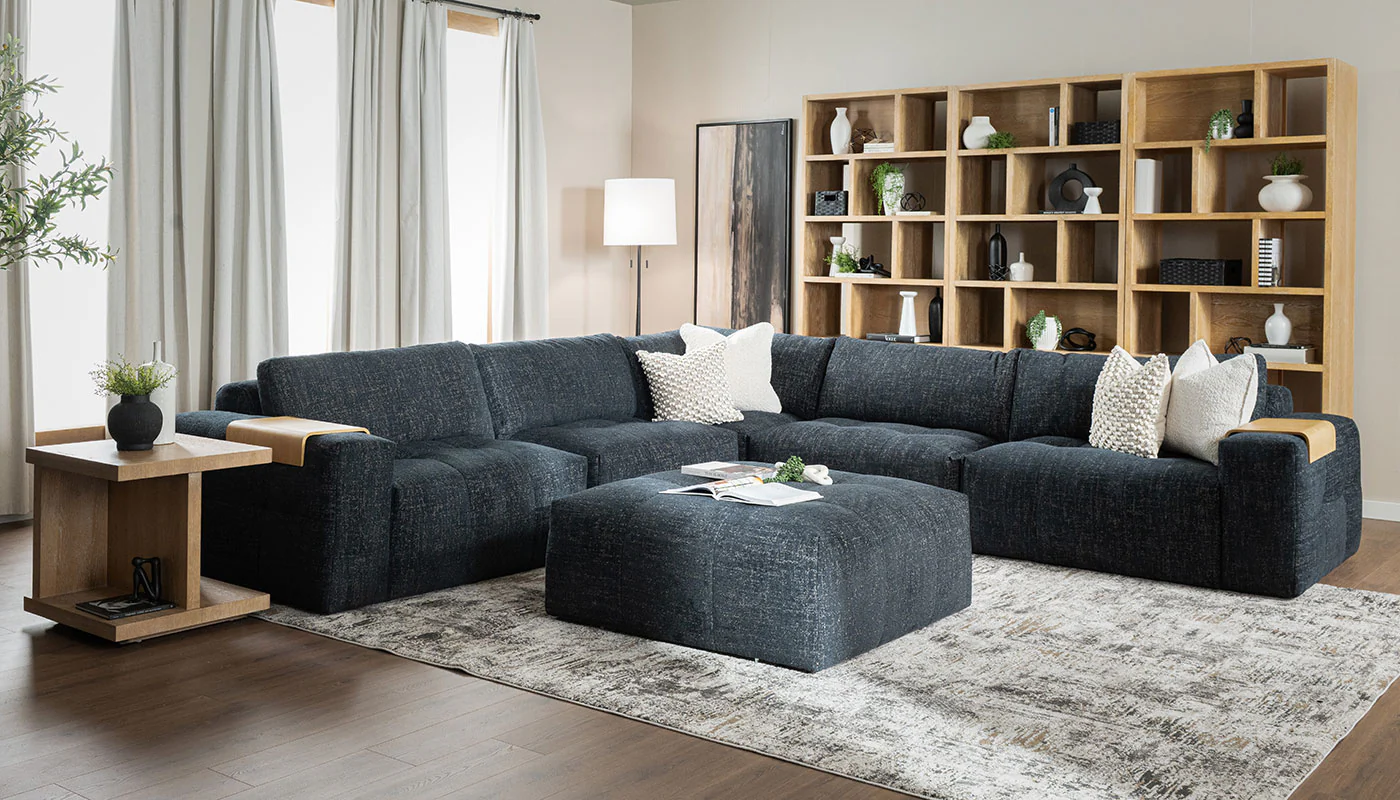 Amallo Fabric Sectional - Image 6