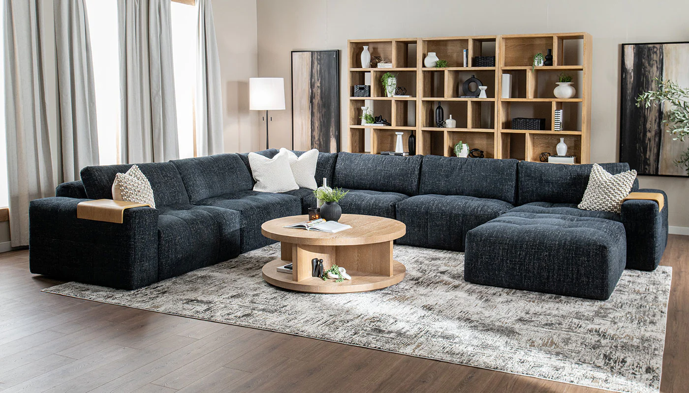 Amallo Fabric Sectional - Image 7