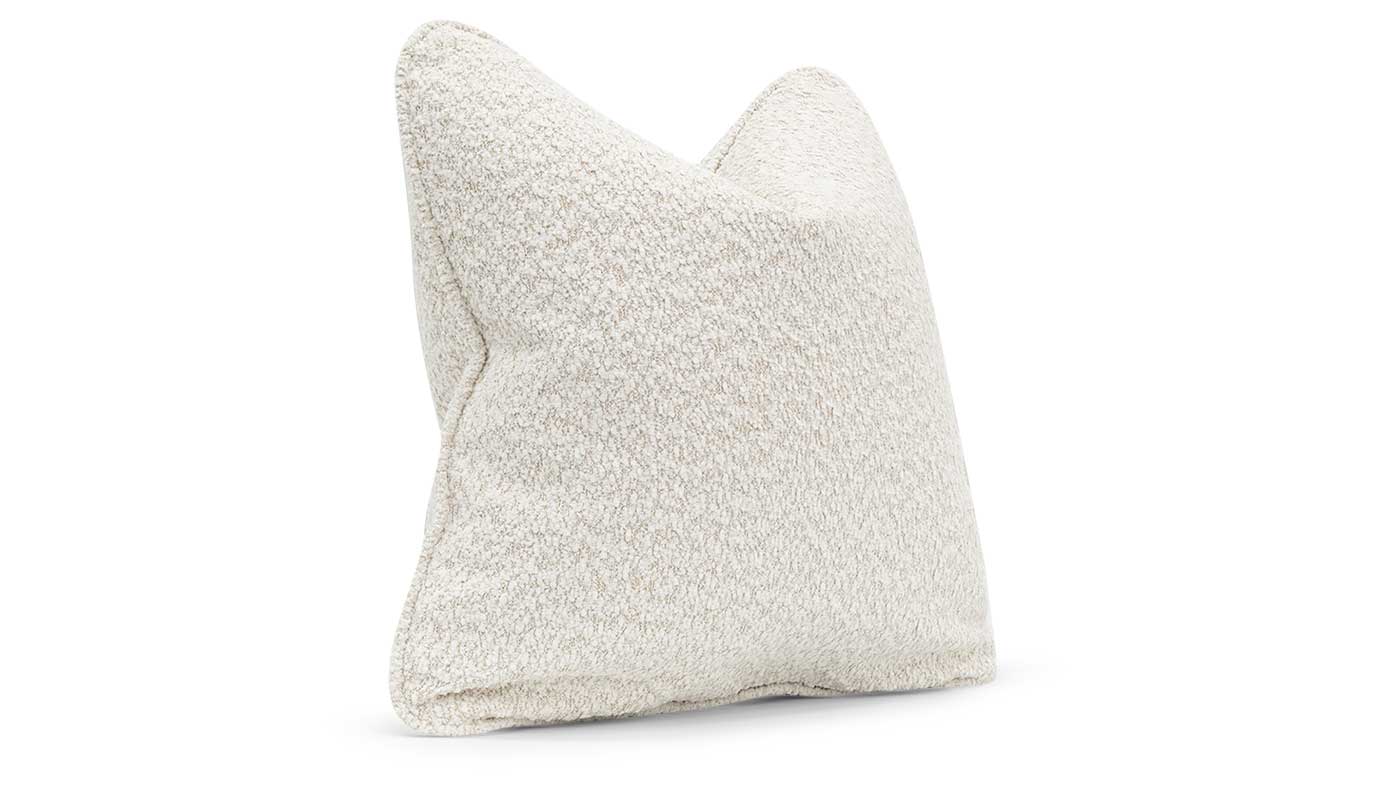 Bella Linen Boucle Accent Pillow - Image 2