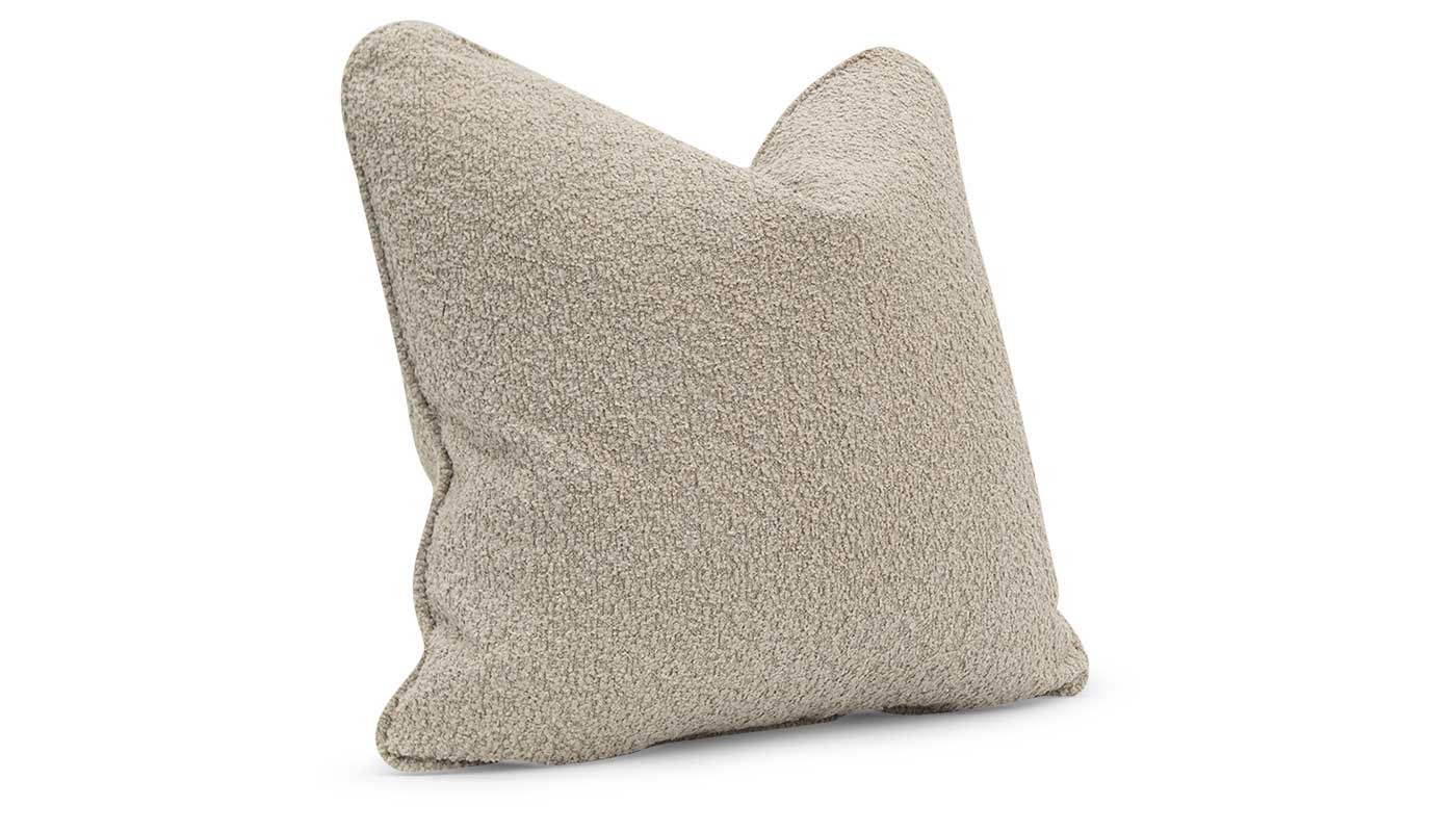 Bella Sand Boucle Accent Pillow - Image 2