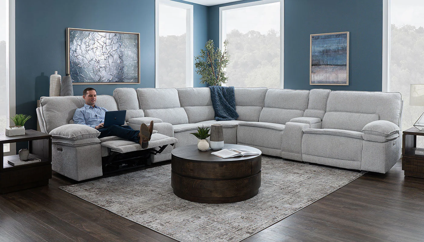 Big Reputation Reclining Sectional - Image 4