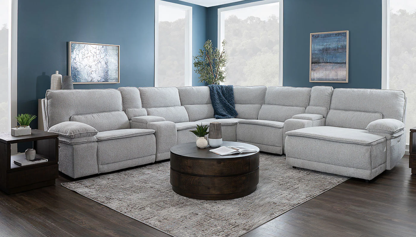 Big Reputation Reclining Sectional with Chaise - Image 9