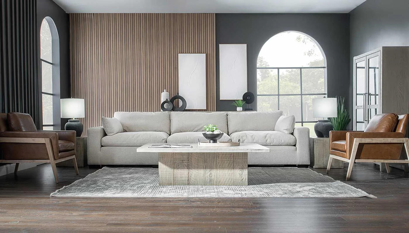 City Limits II Fabric Super Sofa - Image 2