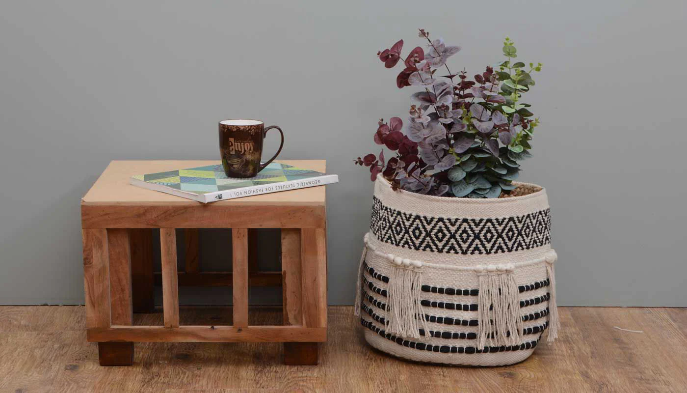 Claira Cotton Woven Basket