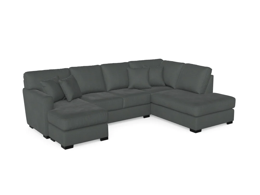 Dalhart Dual Chaise Sectional - Custom Design Ref: DRDUHHF