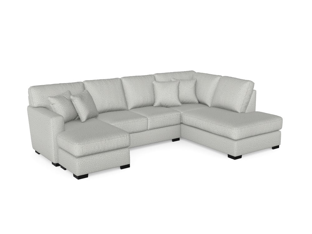 Dalhart Dual Chaise Sectional - Custom Design Ref: WBOBLY