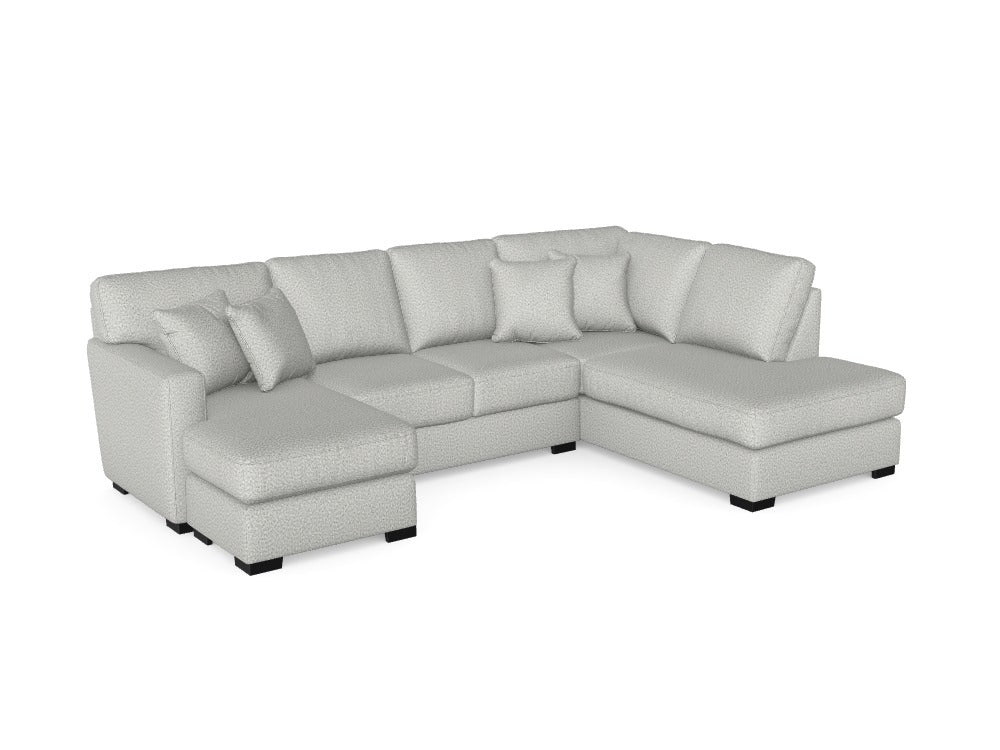 Dalhart Dual Chaise Sectional - Custom Design Ref: WBOBLY