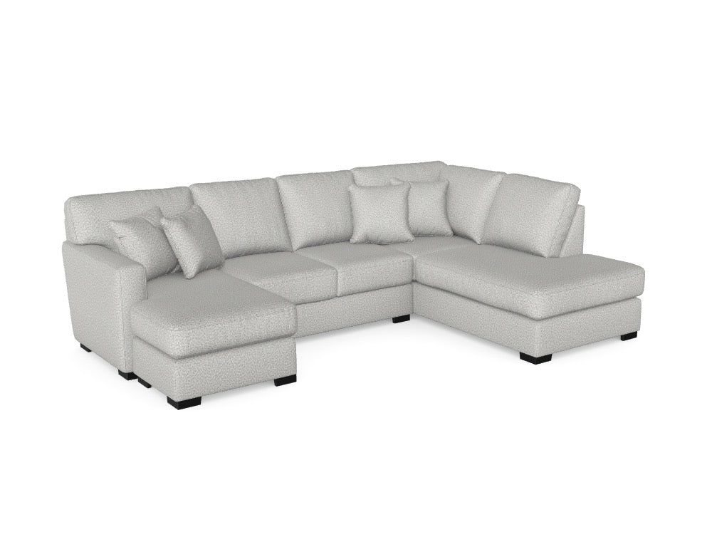 Dalhart Dual Chaise Sectional - Custom Design Ref: WBOBLY
