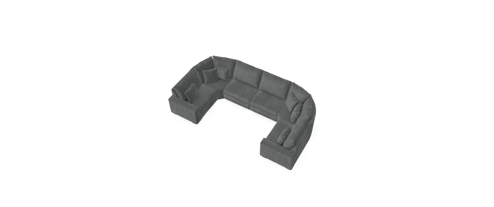 Evermore Modular Sectional - Custom Design Ref: BRDWUI