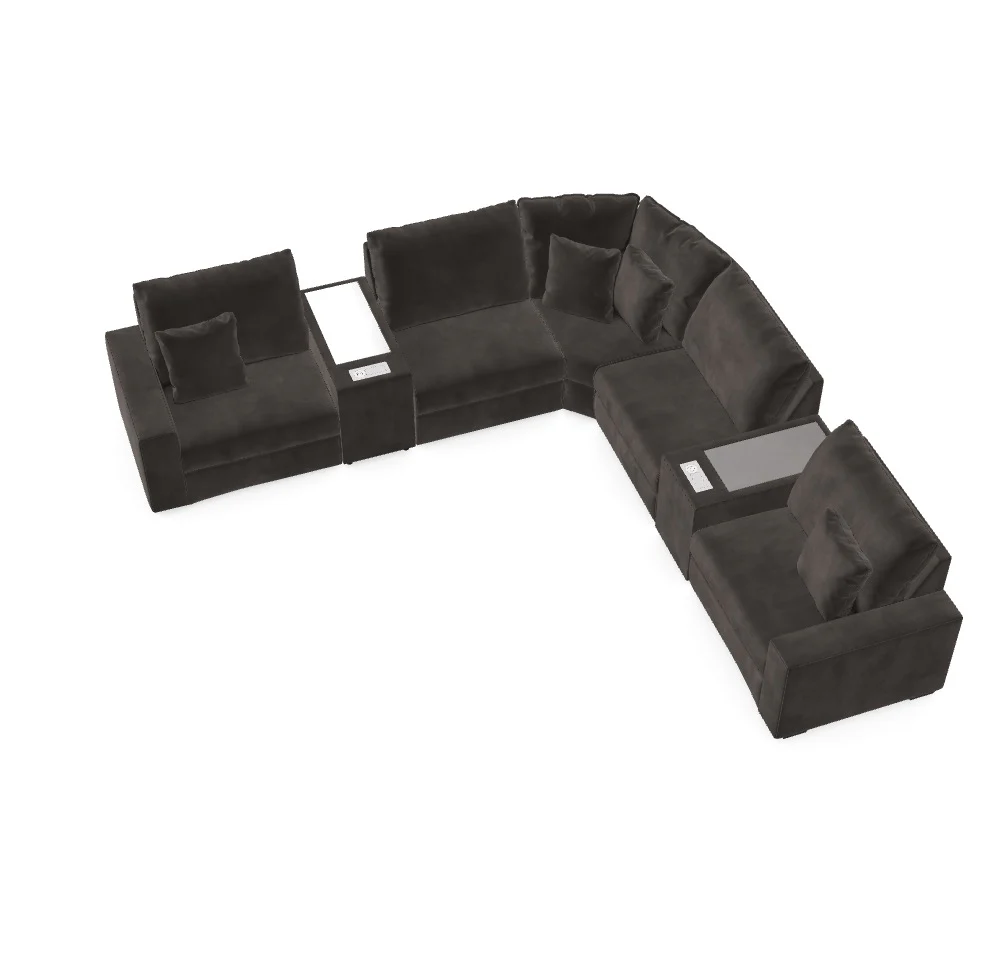 Evermore Modular Sectional - Custom Design Ref: M_5D0KTQ
