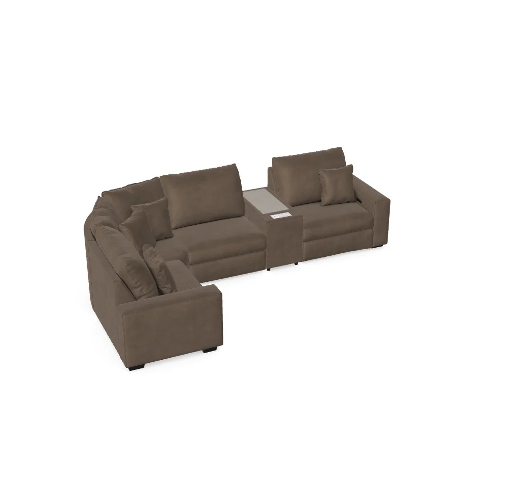Evermore Modular Sectional - Custom Design Ref: M_BW75VL