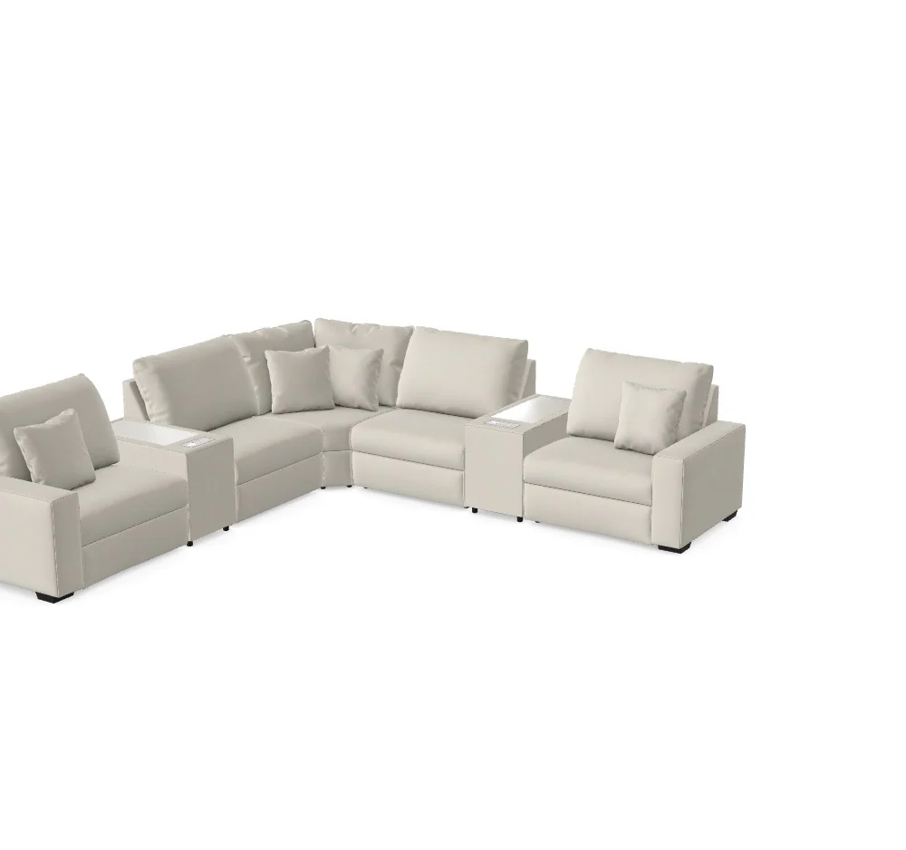Evermore Modular Sectional - Custom Design Ref: M_EET2WAU