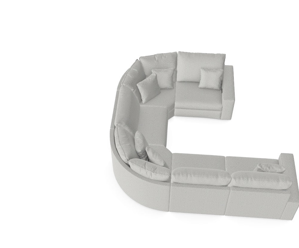Evermore Modular Sectional - Custom Design Ref: M_EHYW6P