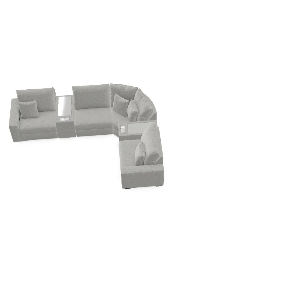 Evermore Modular Sectional - Custom Design Ref: M_G4BW8B