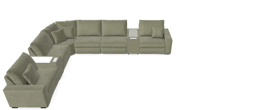 Evermore Modular Sectional - Custom Design Ref: M_MLO4GP