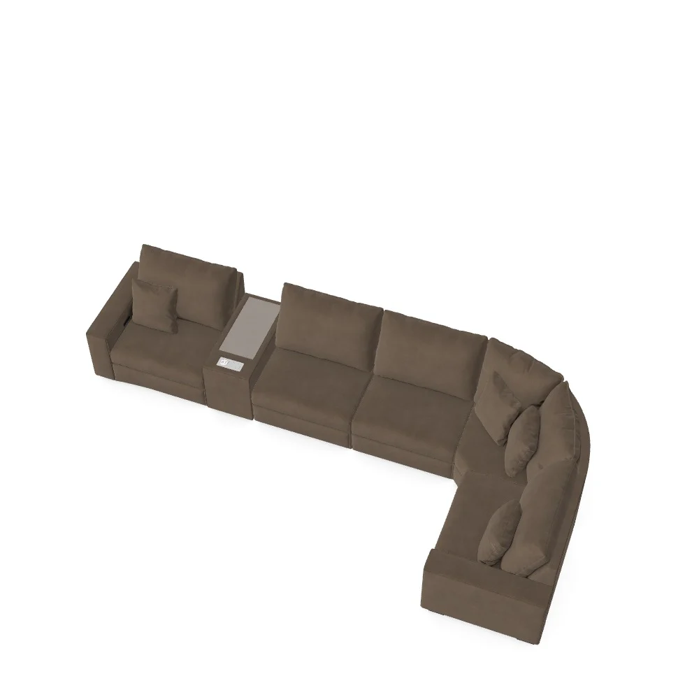 Evermore Modular Sectional - Custom Design Ref: M_PALXECN