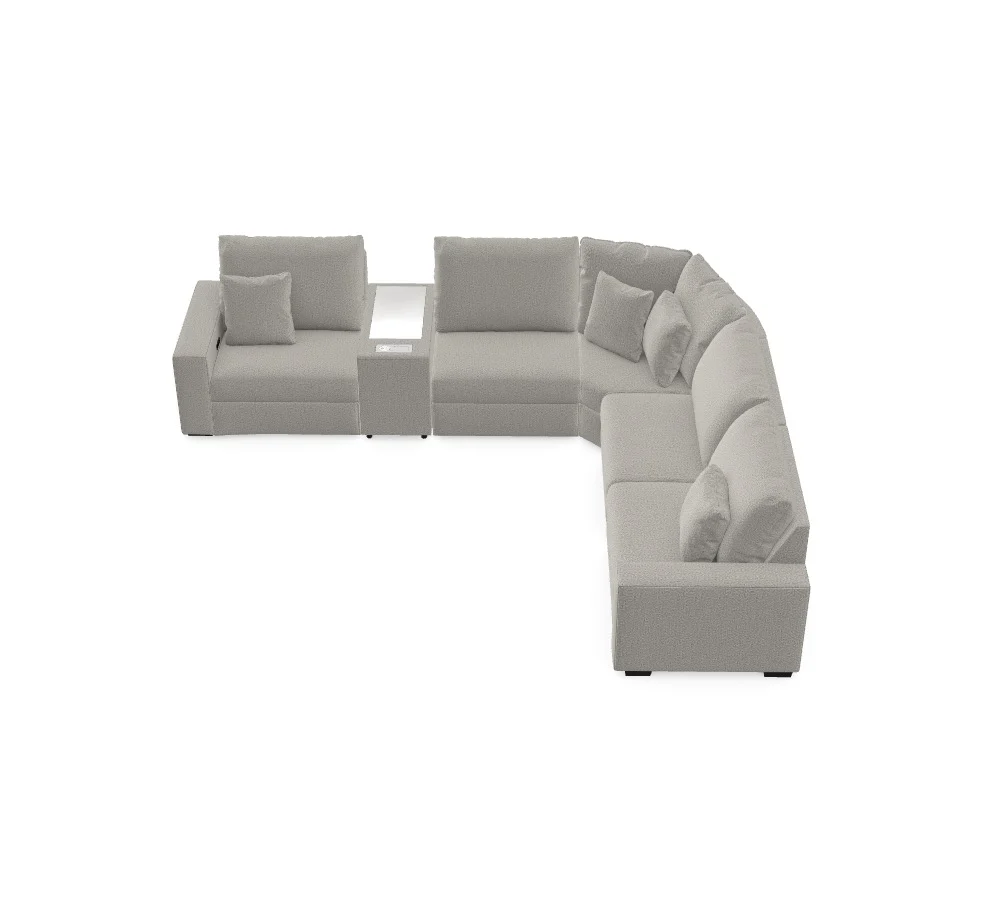 Evermore Modular Sectional - Custom Design Ref: M_TBRTT27