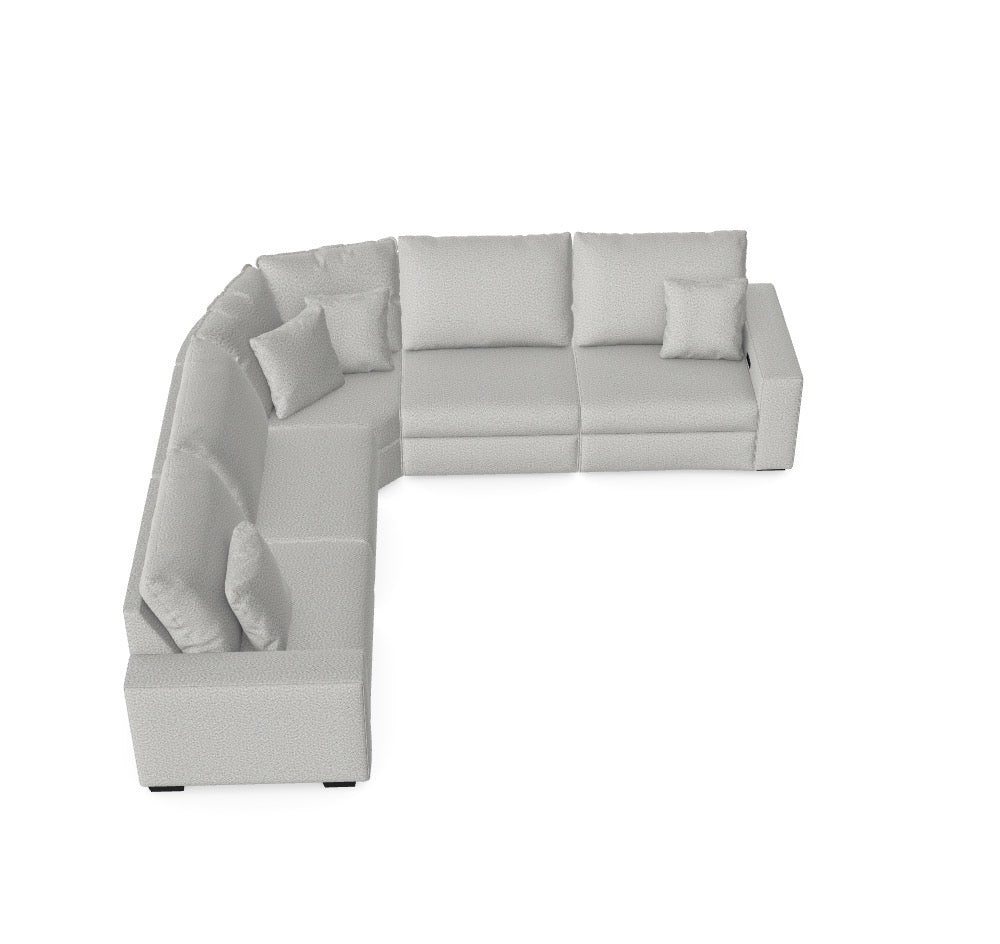 Evermore Modular Sectional - Custom Design Ref: M_VIXRIB