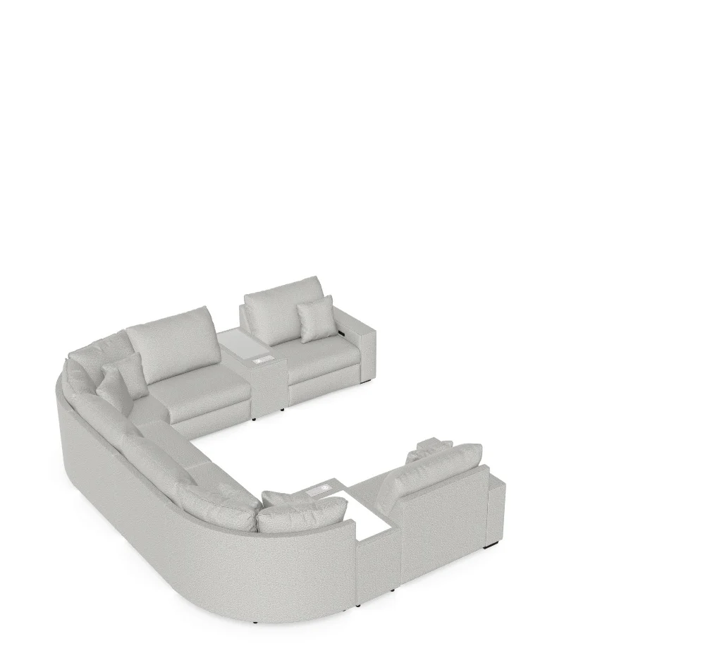 Evermore Modular Sectional - Custom Design Ref: M_ZTEGBB