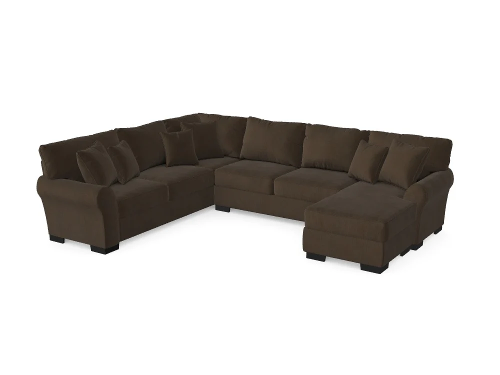Heath Sectional with Chaise - Custom Design Ref: 2FMFTB6