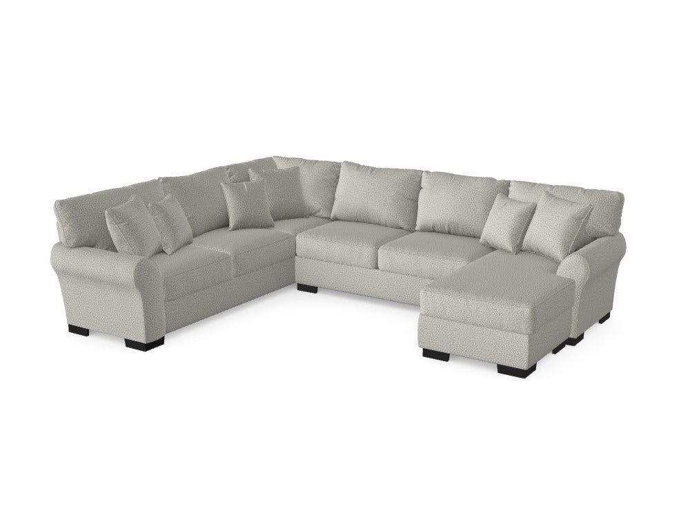 Heath Sectional with Chaise - Custom Design Ref: 4XKOFL