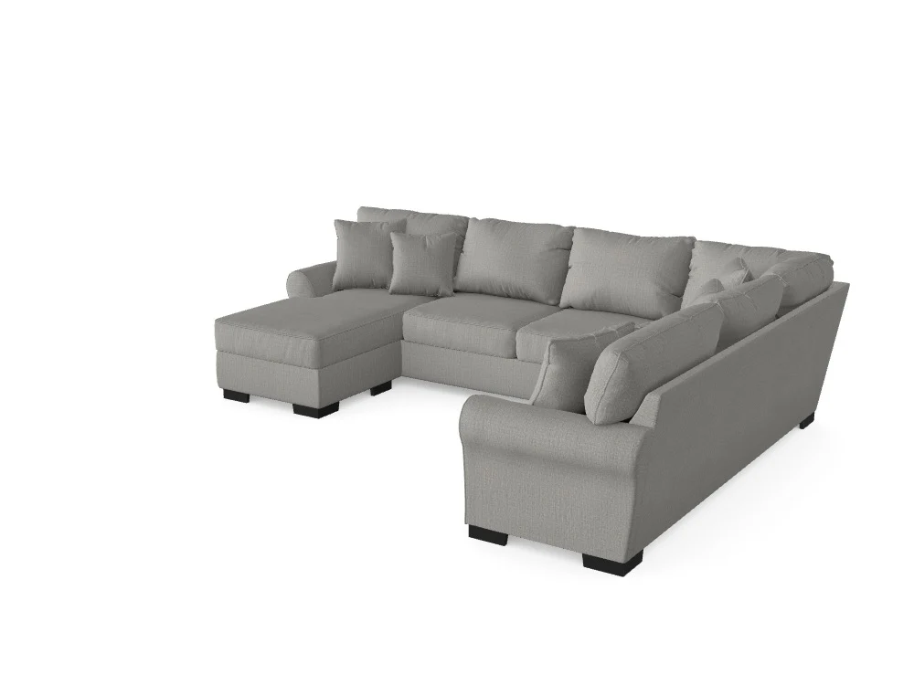 Heath Sectional with Chaise - Custom Design Ref: 52X3T4