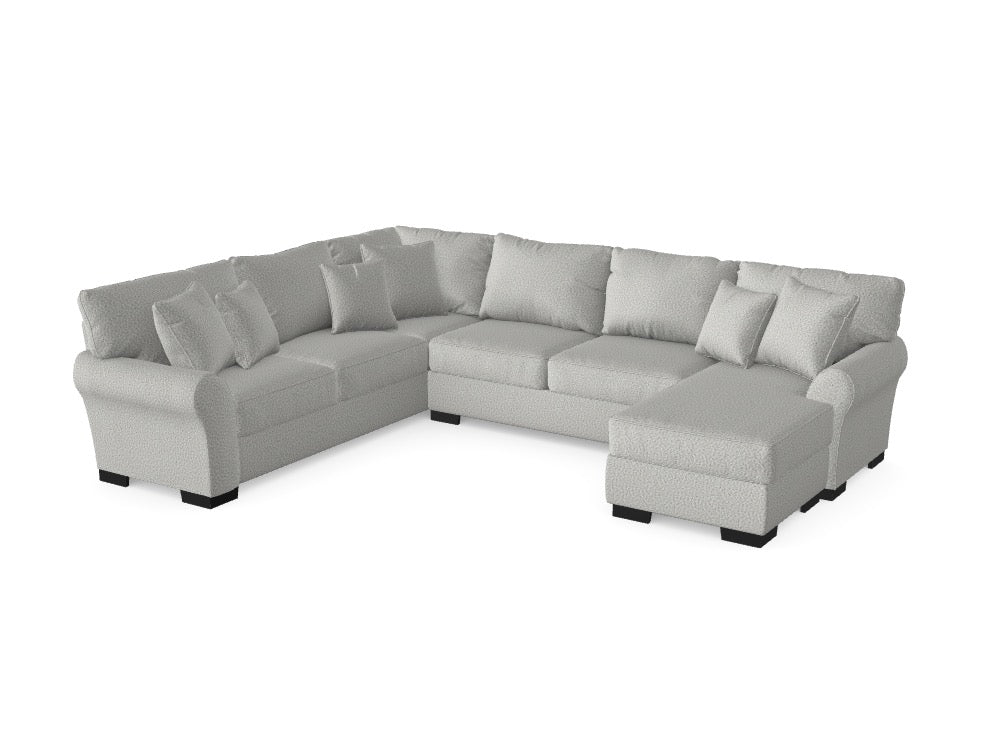 Heath Sectional with Chaise - Custom Design Ref: 8JL78X