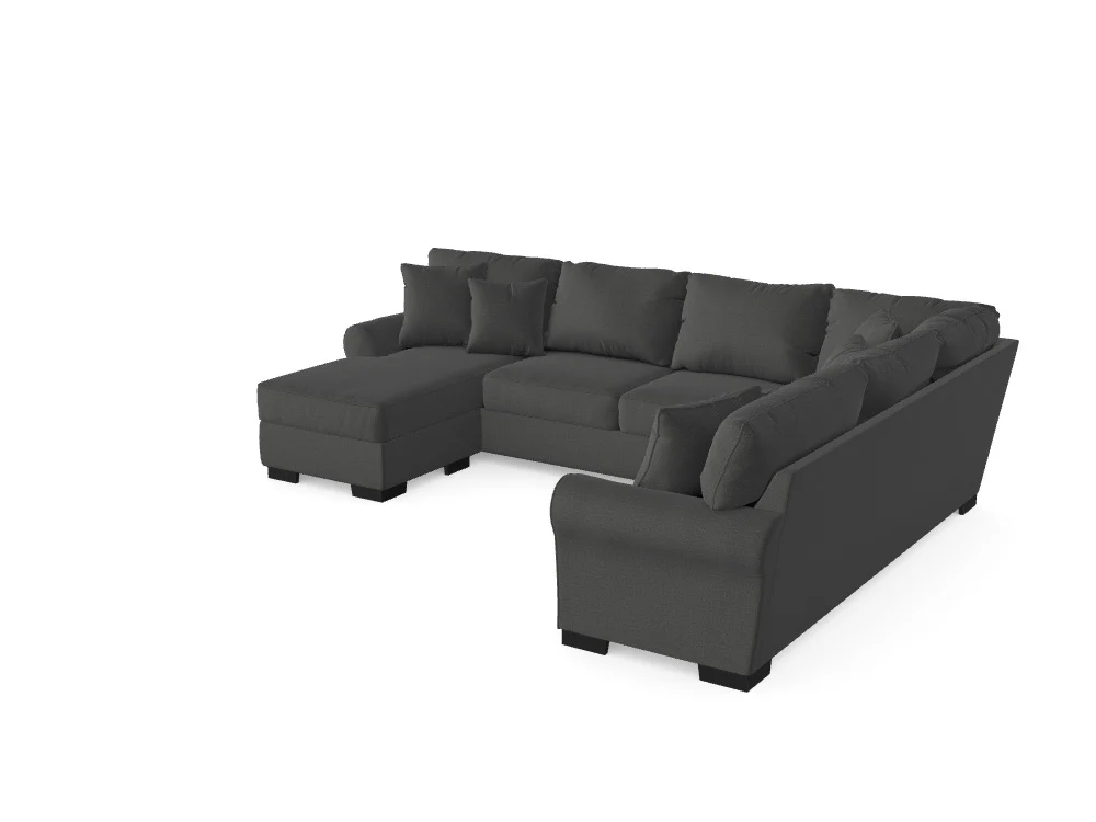 Heath Sectional with Chaise - Custom Design Ref: 9X6ZC7
