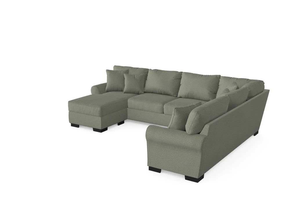 Heath Sectional with Chaise - Custom Design Ref: CKZ9W9