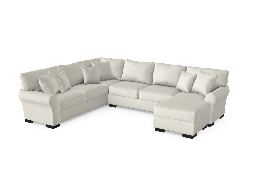 Heath Sectional with Chaise - Custom Design Ref: FZWO2D4
