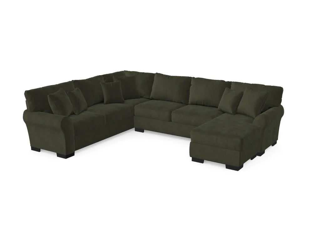 Heath Sectional with Chaise - Custom Design Ref: TRIS2C4