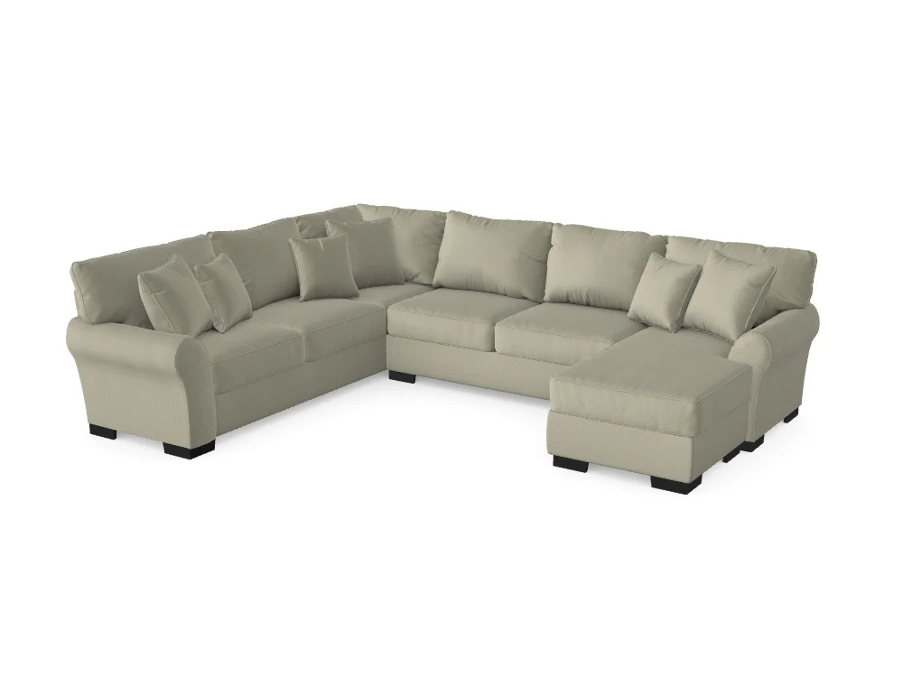 Heath Sectional with Chaise - Custom Design Ref: VOS2E7B