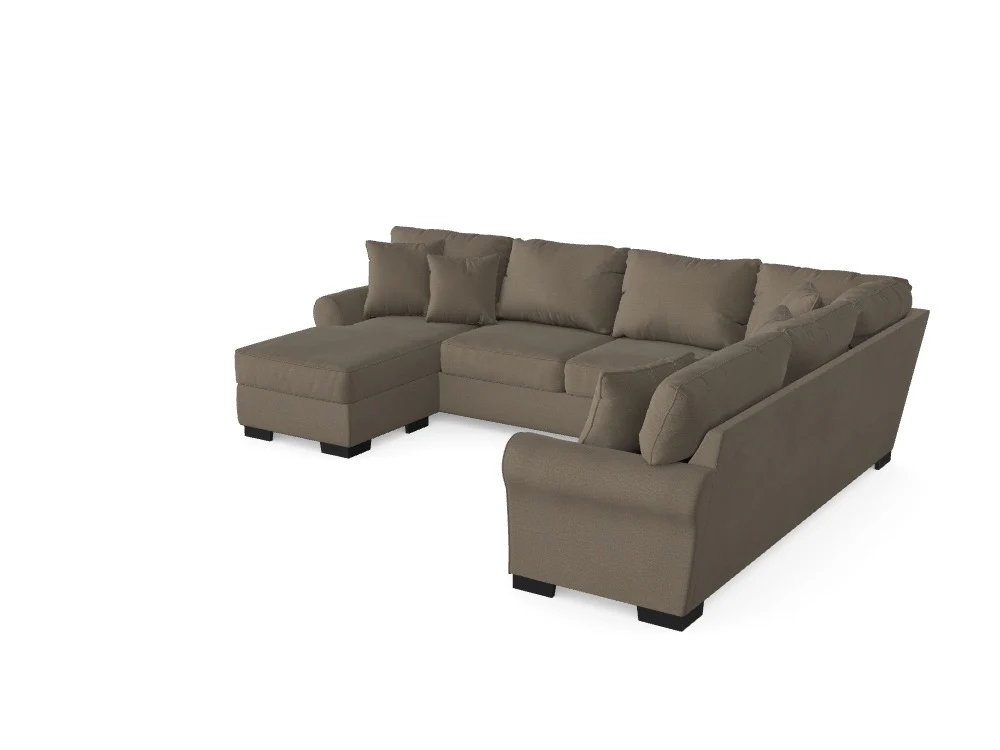 Heath Sectional with Chaise - Custom Design Ref: W2MDE27