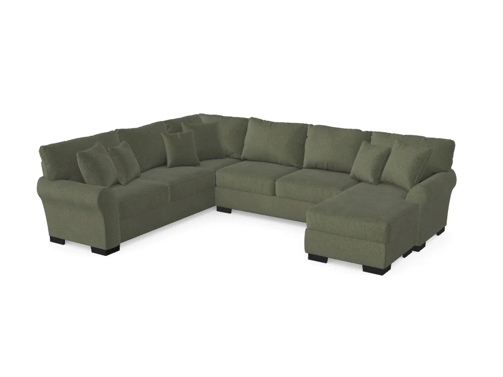 Heath Sectional with Chaise - Custom Design Ref: ZDOBKKK