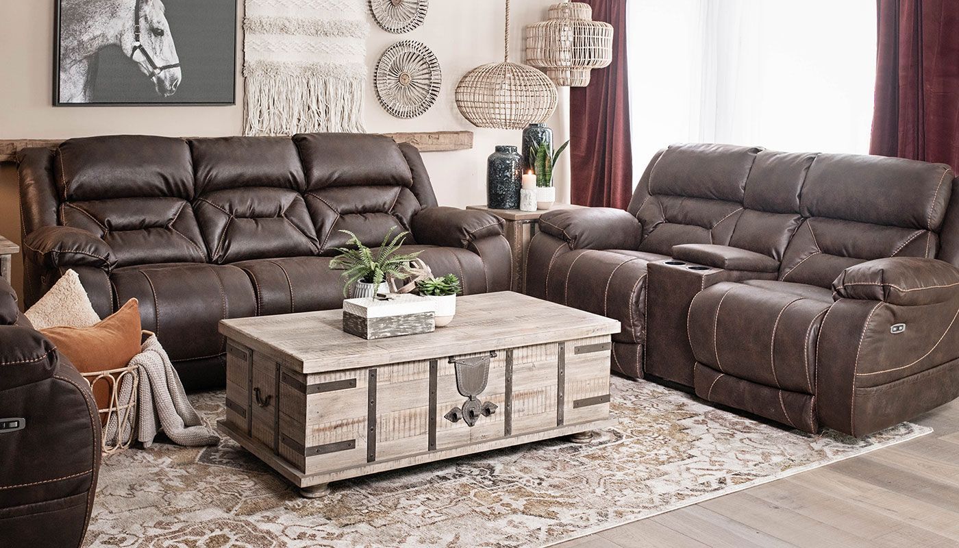 Houston II Reclining Sofa & Loveseat - Image 4