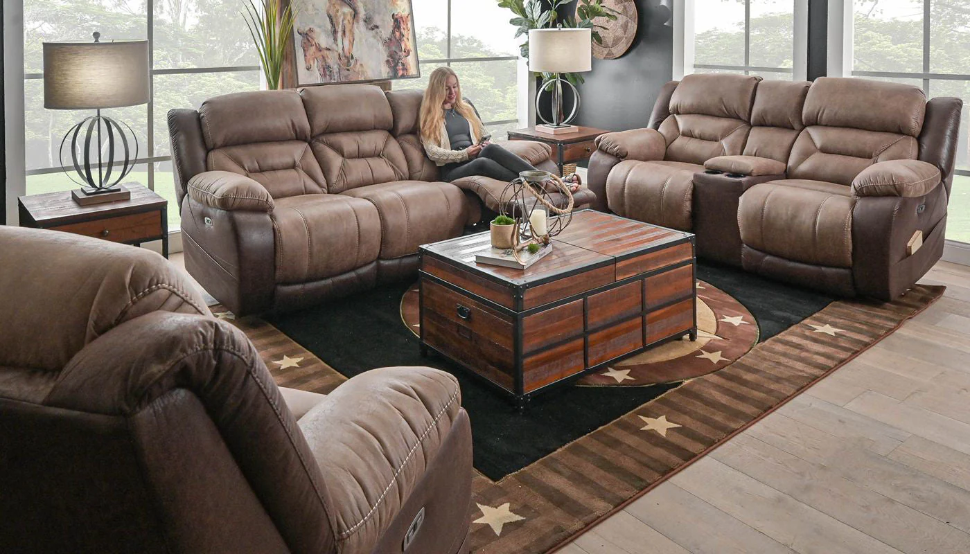 Houston Reclining Sofa & Loveseat - Image 10