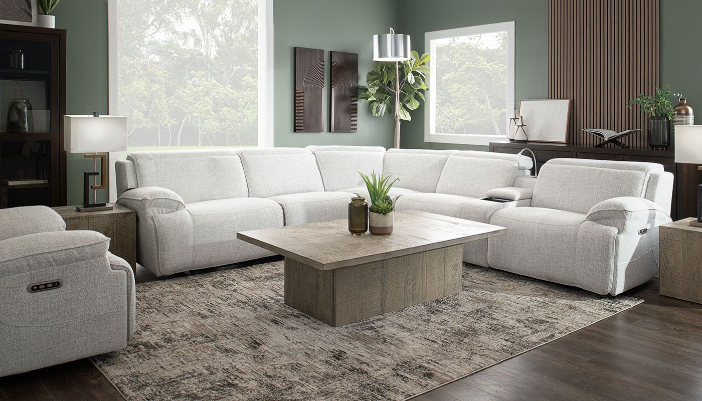Ibiza IV Fabric Reclining Sectional - Image 3