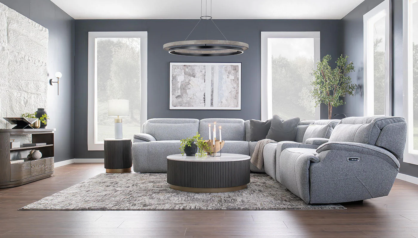 Ibiza IV Fabric Reclining Sectional - Image 5