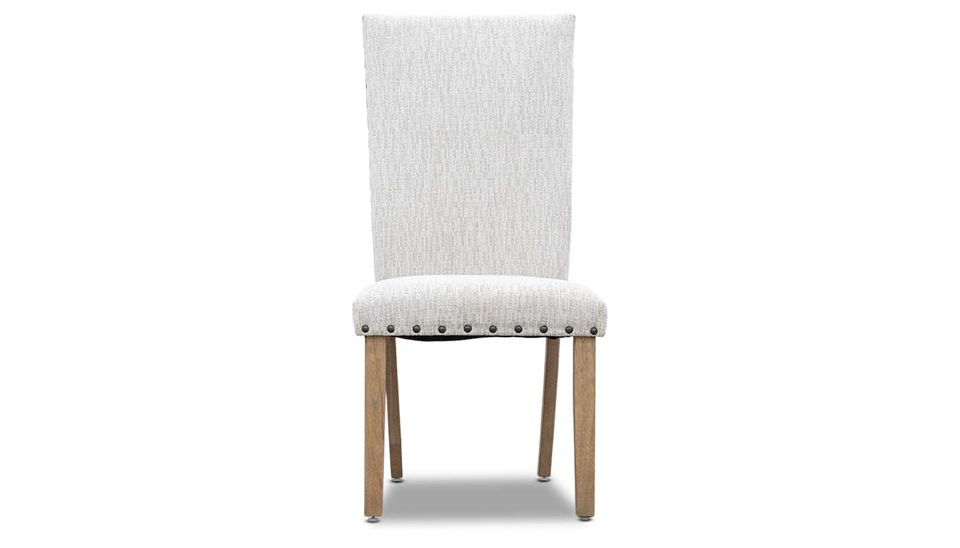 Iris II Light Hickory Dining Height Parson Chair