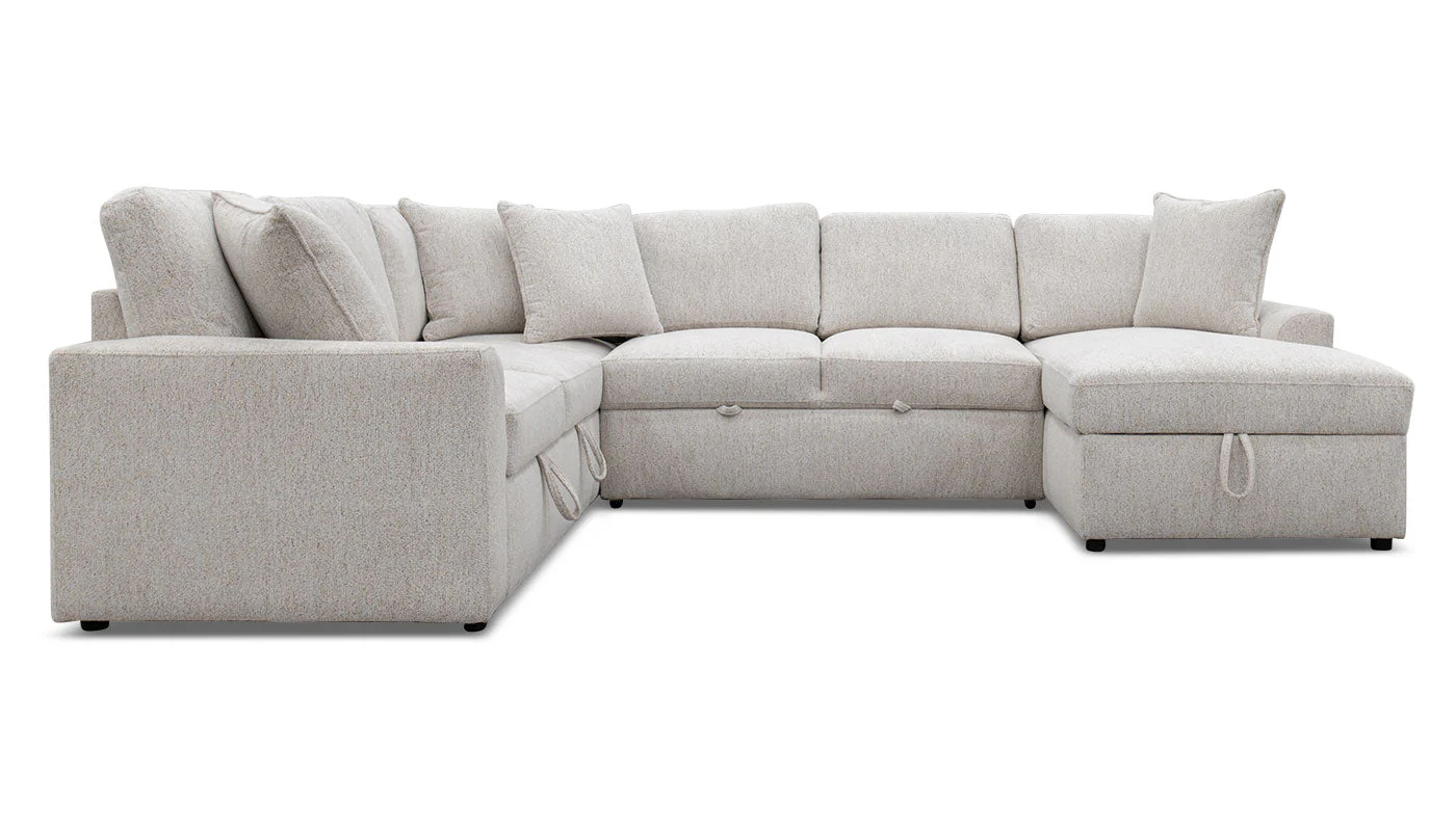 Ivy Trundle Sectional with Chaise - Image 10