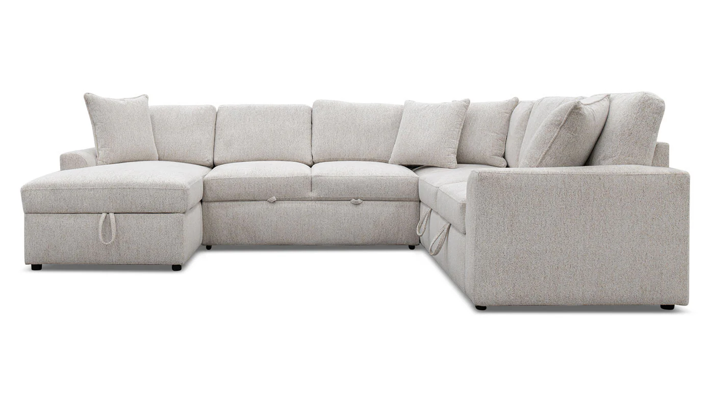 Ivy Trundle Sectional with Chaise - Image 11