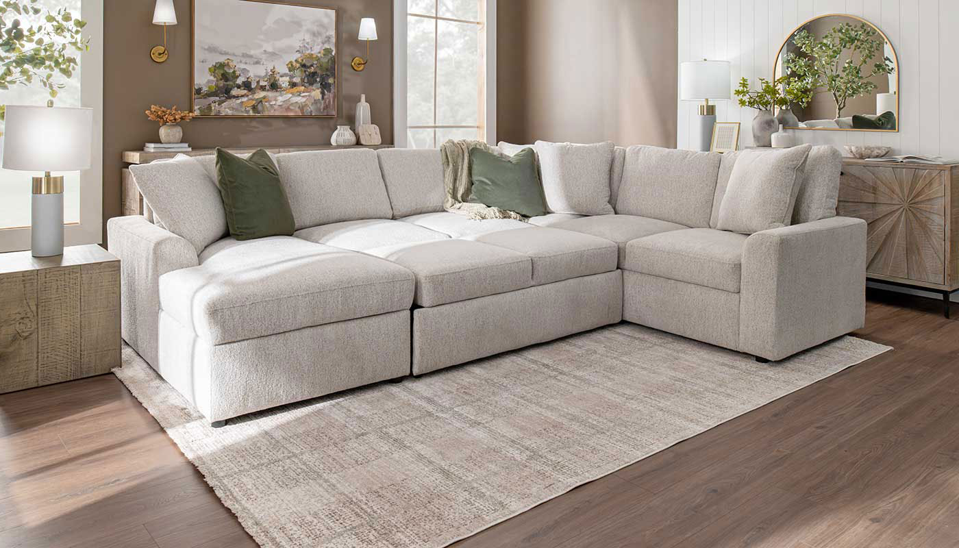 Ivy Trundle Sectional with Chaise - Image 15