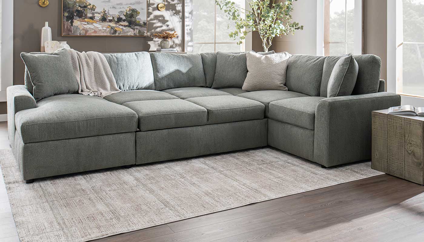 Ivy Trundle Sectional with Chaise - Image 6