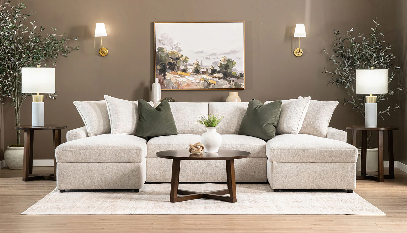 Ivy Trundle Dual Chaise Sectional - Image 2