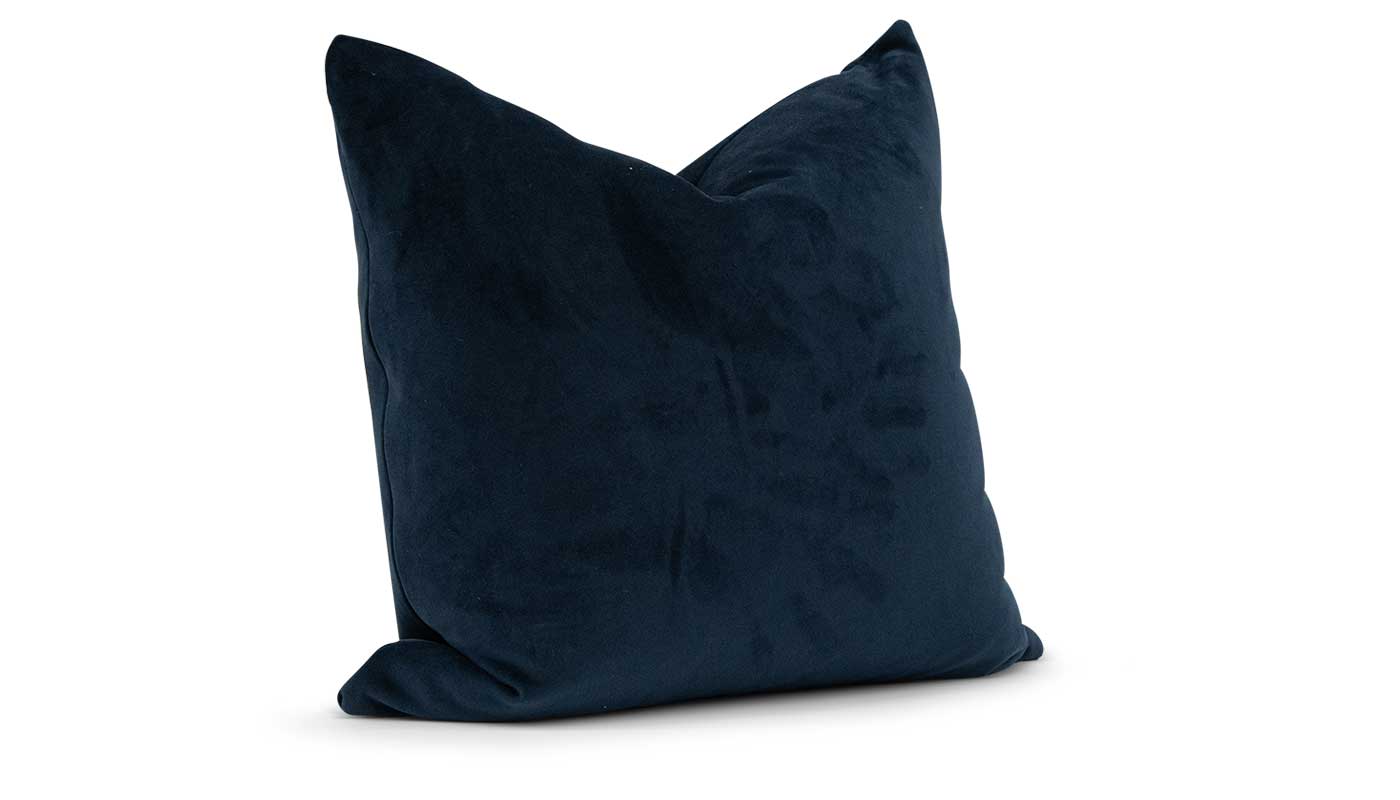 Jasper Midnight Velvet Accent Pillow - Image 2