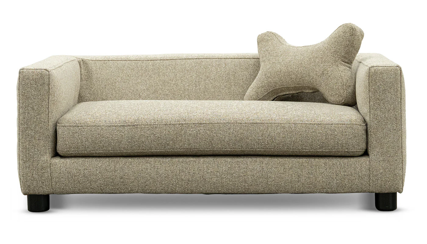Julien Taupe Dog Sofa