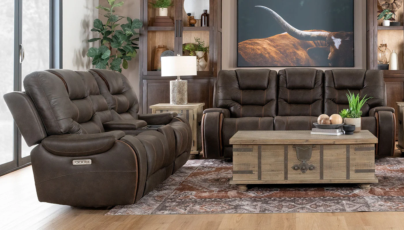 Lasso Reclining Sofa & Loveseat - Image 2