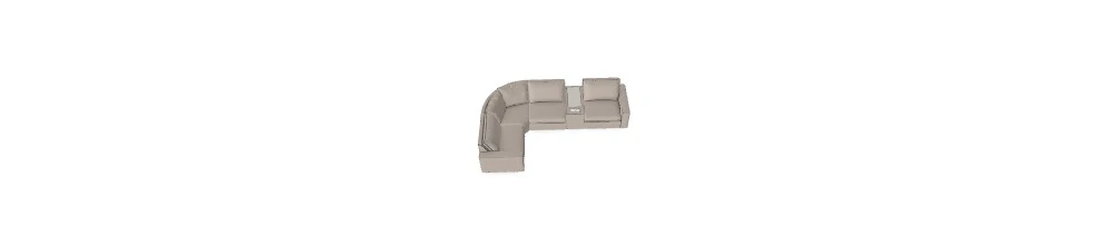 Love Story Modular Sectional - Custom Design Ref: 3IEEA0